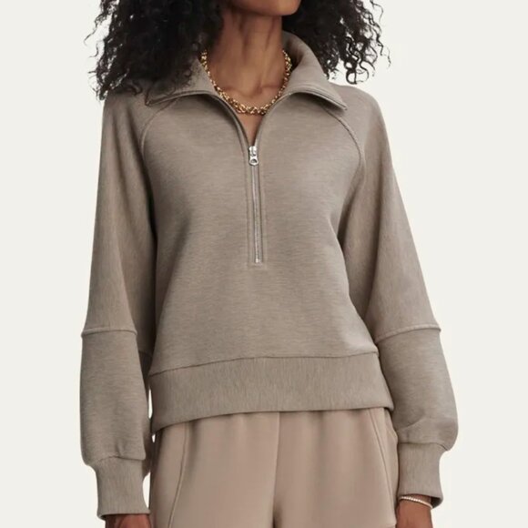 Varley Milano Half-Zip Sweatshirt - Nwot - Picture 1 of 8
